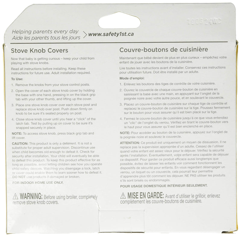 Safety 1st Stove Knob Covers, 5 Count Charcoal - NewNest Australia