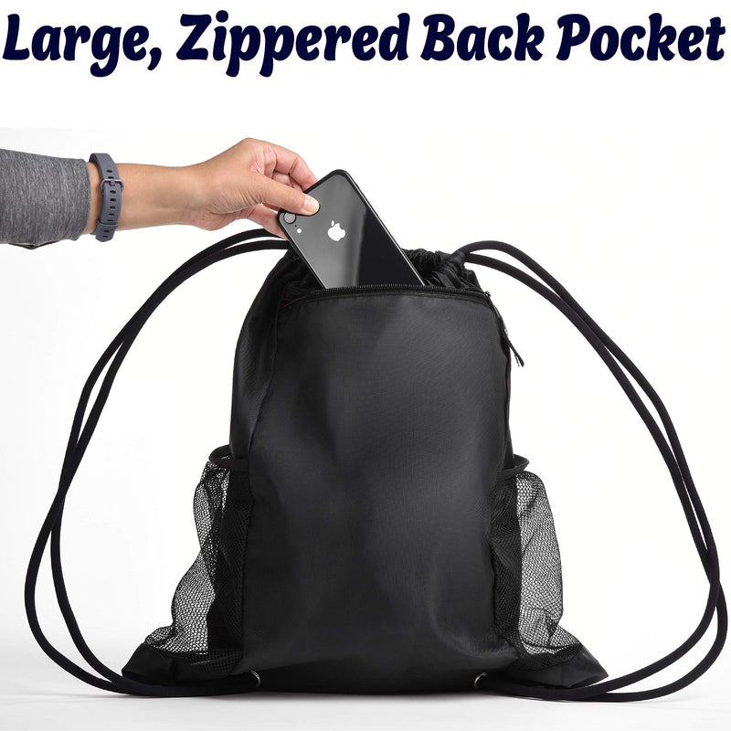 Athletico Drawstring Soccer Bag - Soccer Backpack for Boys or Girls Can Also Carry Basketball or Volleyball Red - NewNest Australia