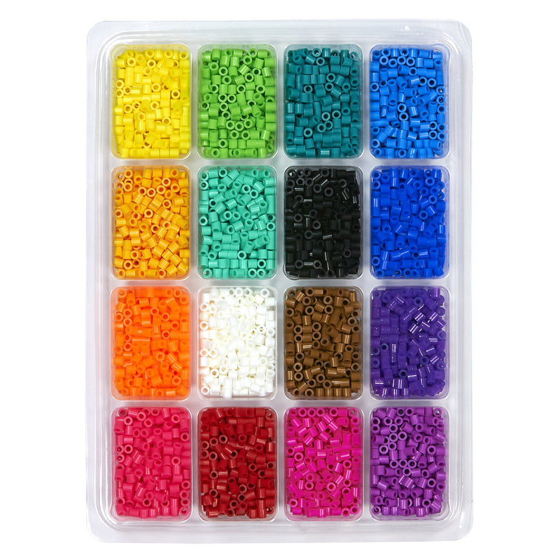 Perler Beads Assorted Fuse Beads Tray for Kids Crafts with Perler Bead Pattern Book, 4001 pcs - NewNest Australia