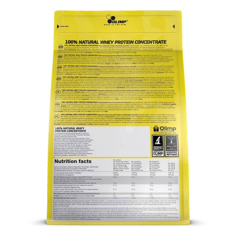 Olimp Whey Protein Complex 100% - NewNest Australia