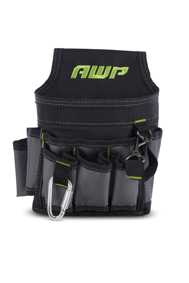 AWP Ballistic Nylon Electrician Tool Pouch | AWP Mini Electrician Tool Pouch | Black & Gray - NewNest Australia