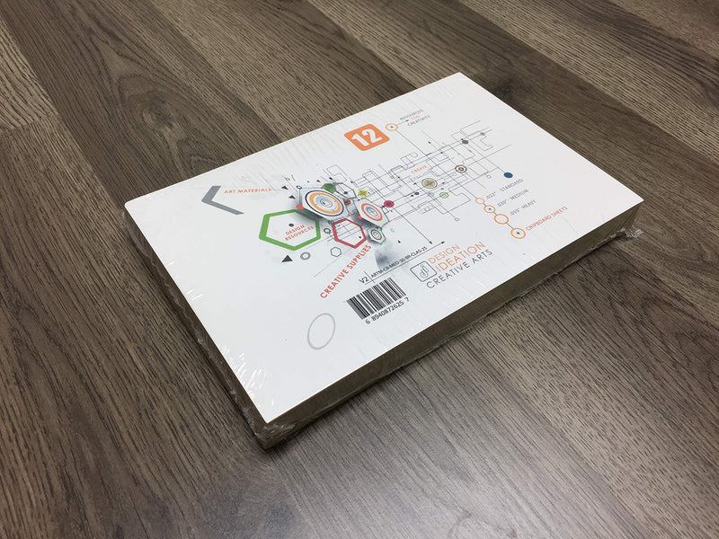 Studio 12 Chipboard Sheets. Medium Weight. Natural Kraft Brown. Great for Model Building, Scrap Booking, Creative Projects and Protecting Valuable Photos and documents. (25 Sheets) (5.5" x 8.5") 5.5" x 8.5" - NewNest Australia
