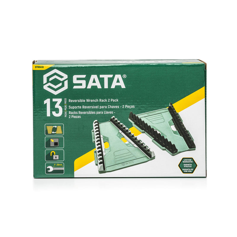 SATA 13-Slot Reversible Wrench Racks, SAE and metric, 2-Pack - ST95410 - NewNest Australia