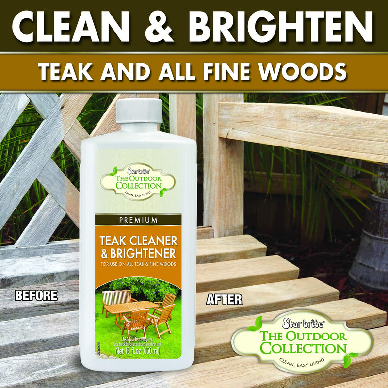 STAR BRITE - 52416 Star brite One-Step Teak Cleaner & Brightener 16 oz - NewNest Australia