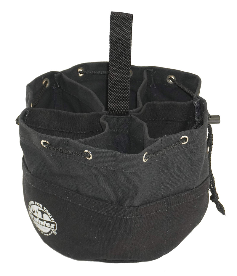 Graintex GB2883 Grab Bag Black Color Rip-stop Canvas 18 Pockets Drawstring Closure - NewNest Australia