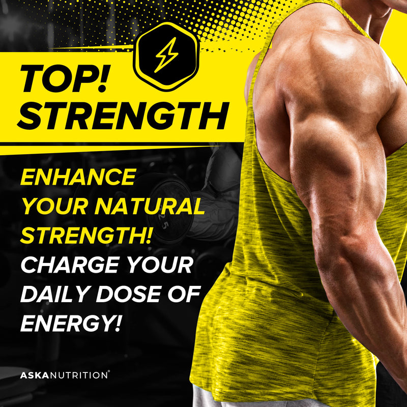 Testosterone Booster for Men - Male Enhancing Supplement with Horny Goat Weed & Tongkat Ali - Muscle Builder Enlargement Pills - Natural Test Booster Increased Desire, Energy, Stamina, Libido (2 PACK) - NewNest Australia