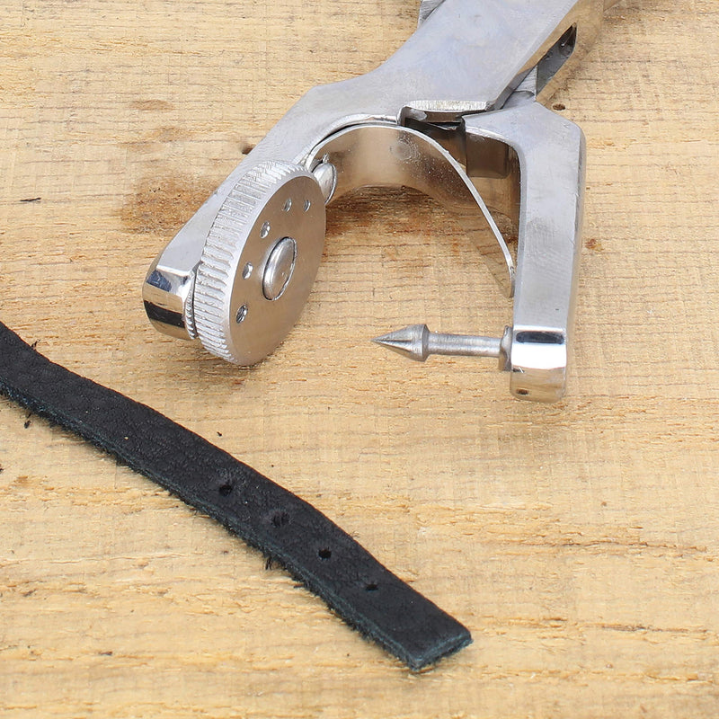 The Beadsmith Leather Rotary Hand-Sewing Leather Punch Tool, 5 Different-Size Holes, Jewelry-Making Supplies and Leather Working Tools. - NewNest Australia