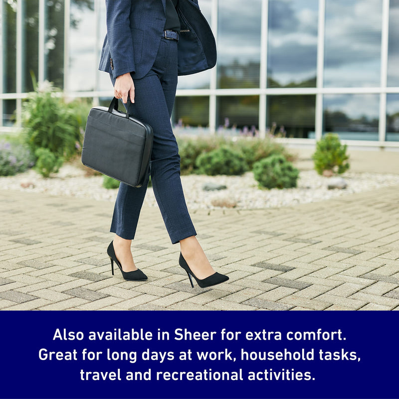 Neo G Energizing Compression Socks for Women Circulation - for spider or varicose veins, swollen legs, feet, ankles, tired and aching legs M-T - NewNest Australia