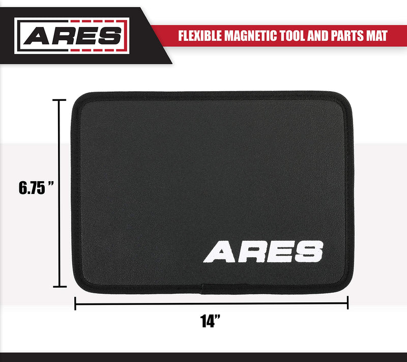 ARES 60033 - Flexible Magnetic Tool and Parts Mat - Thin Profile Perfect for Toolbox Drawers - Tool Holder Conforms to Body Panels - Tools Stay Vertical, Horizontal and Upside Down - NewNest Australia