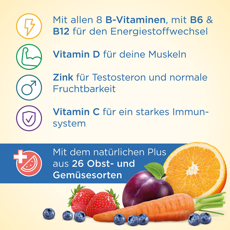 Nature'S Way Men'S Multivitamin Gummies - Az Vitamins For Men High Dosage - Strengthen Immune System Adults With Vitamins D3 B6 B12 Zinc Selenium Folic Acid - Vegetarian Vitamin Gummy Bears - 60 Pieces - NewNest Australia