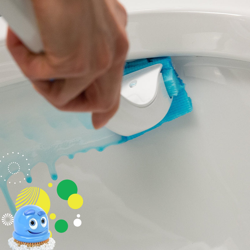 Scrubbing Bubbles Fresh Brush Flushables Refill, Toilet and Toilet Bowl Cleaner, Eliminates Odors and Limescale, Citrus Action Scent, 20 ct Pack of 1 - NewNest Australia