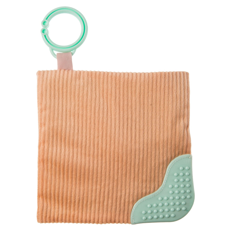 Mary Meyer Crinkle Teether Toy with Baby Paper and Squeaker, 6 x 6-Inches, Amber Fawn - NewNest Australia
