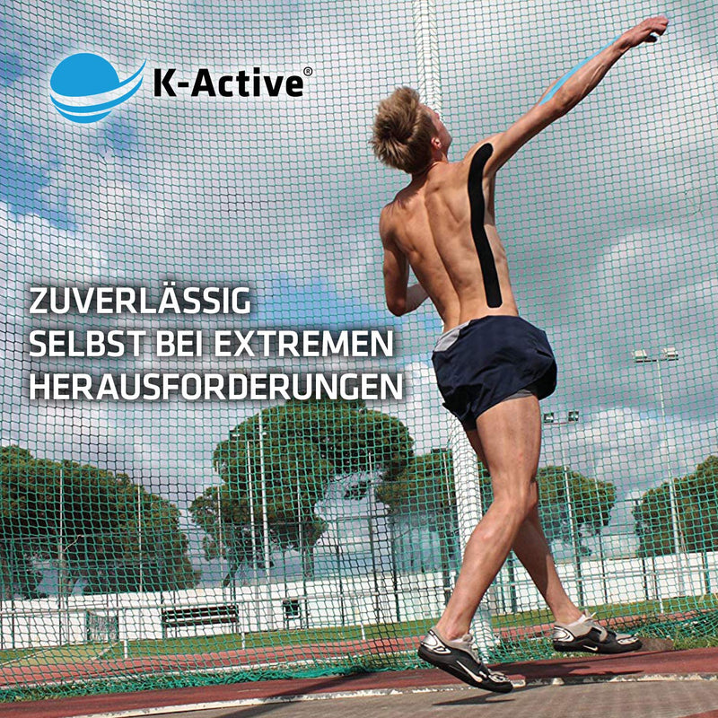 K-Active Kinesiology Tape Elite I Strong And Gentle K-Active Tape For Shoulder, Back, Neck, Knee Ia Versatile Kinesiological Tape For Sports And Leisure Singlebox 5 Cm X 5 M 50 Mm X 5 M - NewNest Australia