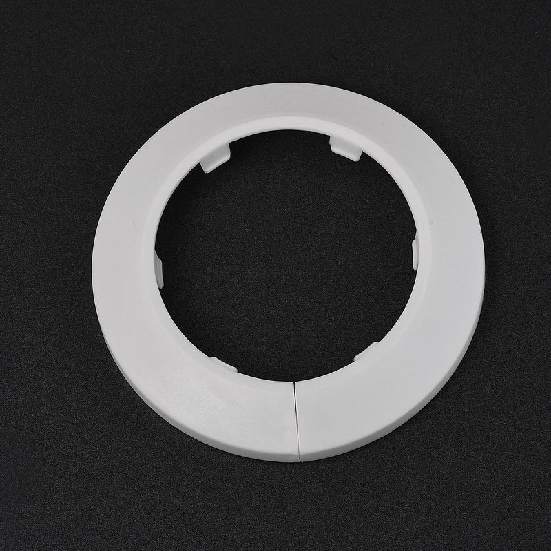 uxcell Pipe Cover Decoration, 75mm PP Plastic Radiator Escutcheon Water Pipe Drain Line Cover White 10pcs - NewNest Australia