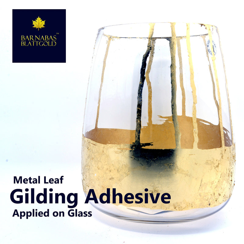Gilding Adhesive 60ml - by Barnabas Blattgold - Water Based Gold Leaf Sheets Size Gilding Size - 60ml - NewNest Australia