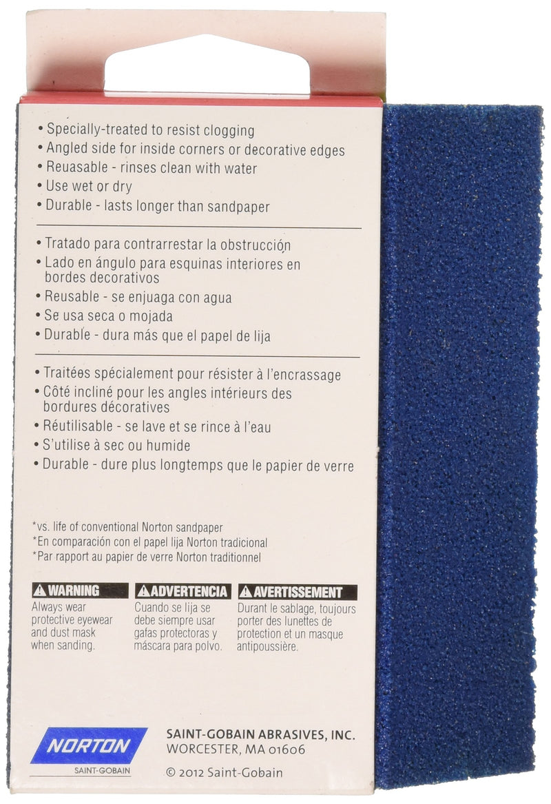 Norton 82066, 4-1/2&quot x 3-1/2&quot x 1&quot, Blue - NewNest Australia