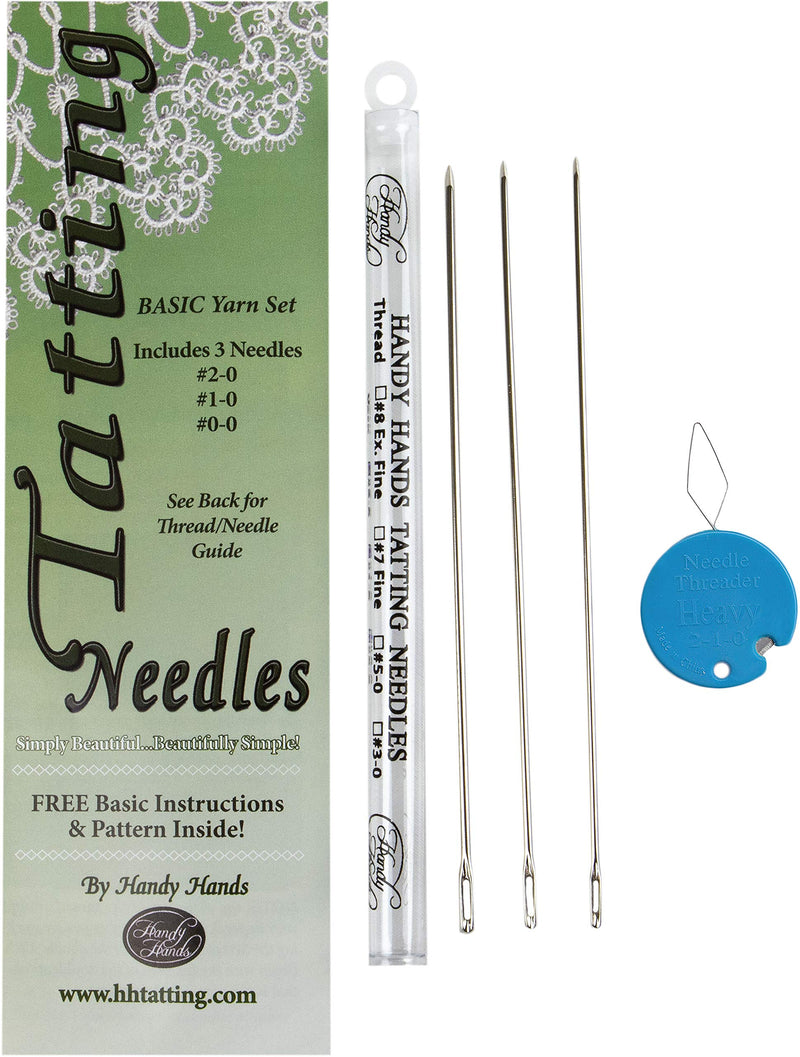 Handy Hands Pack of 3 (Y9) Yarn Tatting Needles, Gray 1-Pack - NewNest Australia