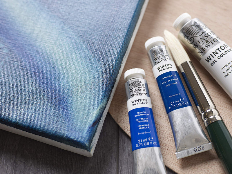 Winsor & Newton 1437644 Winton Oil Color Paint, 200-ml Tube, Titanium White - NewNest Australia