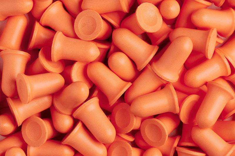 EarHub - Premium Soft Foam Earplugs Orange SNR 34dB - 10 Pairs of Noise Cancelling Foam Great for Sleep, Flying and Concerts. Reusable Protection for Your Ears - for A Calmer, Quiet Experience. - NewNest Australia