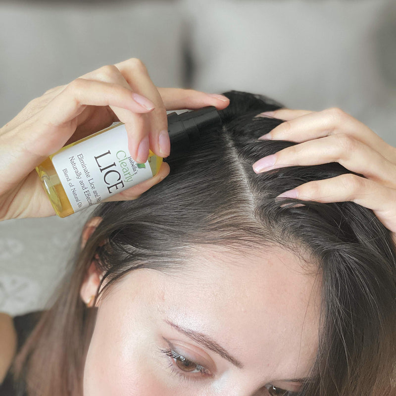 Clearly LICE, Powerful Lice Treatment of Natural Oils Proven to Eliminate Lice, Nits. No Toxins or Harsh Chemicals. Remover and Repellent with Neem, Rosemary, Cedarwood + Free Nit Comb (60ml) 60 ml (Pack of 1) - NewNest Australia