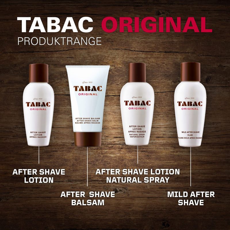 Tabac® Original | After Shave Balm gentle after shave for more sensitive men's skin - calms and relaxes after shaving - original since 1961 75ml - NewNest Australia