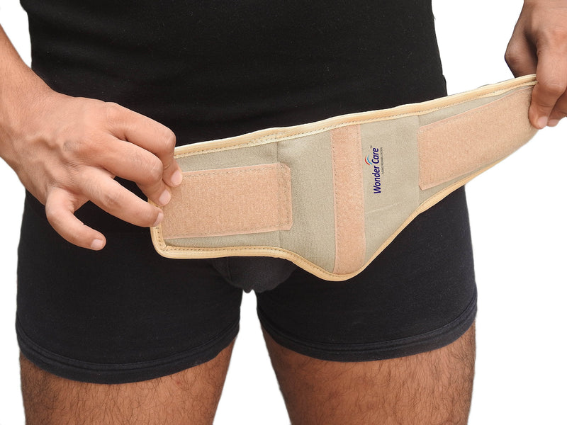 Wonder care - Hernia Truss for Men for Left- Hernia trusses for Left, Comfort Truss Hernia Belt, Hernia Truss inguinal, Hernia Support for Men and Groin Hernia Support Left Side- L - NewNest Australia