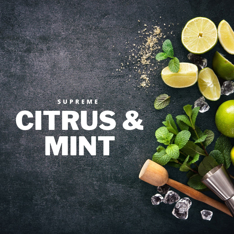 Beard oil citrus citrus mint scent Bartstoppel® Supreme men - daily beard care 3-day beard or full beard - Beard Oil Vegan - for beard growth - NewNest Australia