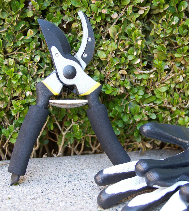 Astorn Bypass Pruning Shears for Garden Maintenance | Branch Clippers & Rose Pruning Shears | Hand Pruners with Ergonomic Handles, Shock-Absorbent Spring & Safety Lock | Gardening Scissors Set - NewNest Australia