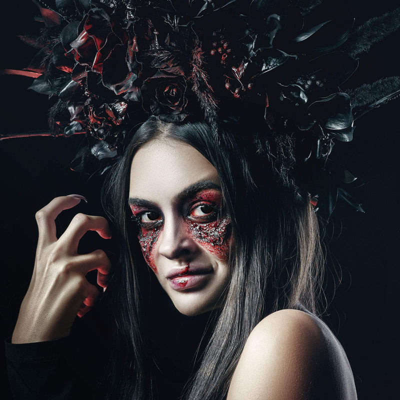 aricona contact lenses daily lenses - black contact lenses colored - Dark Desire - Halloween contact lenses without strength for Halloween & costume parties - NewNest Australia