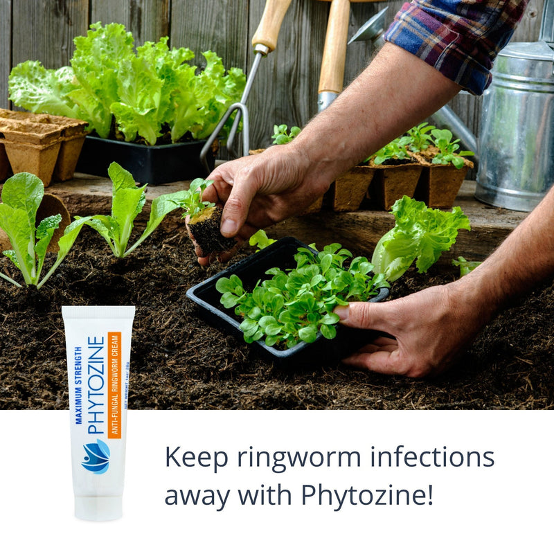 PHYTOZINE Ringworm Cream - Treats Stubborn Ringworm Infections, Fights Ringworm On Skin, Anti-Fungal Tolnaftate, Powerful Topical Treatment (1 Ounce) 1 Ounce (Pack of 1) - NewNest Australia
