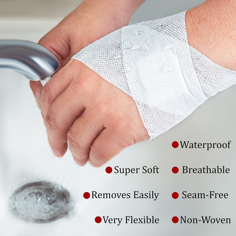 Retention Tape Non Woven Adhesive Breathable Wear Resistent Fabric Easy Release Backing with Grid (2x11) 2x396 Inch (Pack of 1) - NewNest Australia