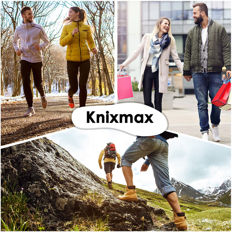 Knixmax Women Men Memory Foam Insoles Comfort Inner Soles Cushioned Shoe Inserts Shock Absorption Foot Support Pads for Running Trainers Work Boots Walking Shoes Wellies 5 Memory Foam/Grey/for Daily - NewNest Australia