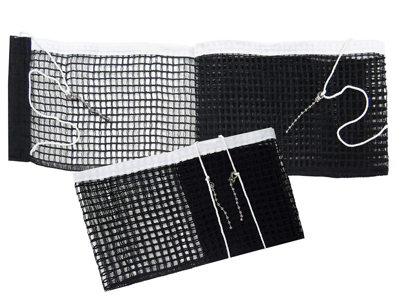 Comesee Ping Pong Nets Replacement, with Chain Tension Table Tennis Nets for Any Table 60 to 72 Inch, 2 Pack Navy - NewNest Australia