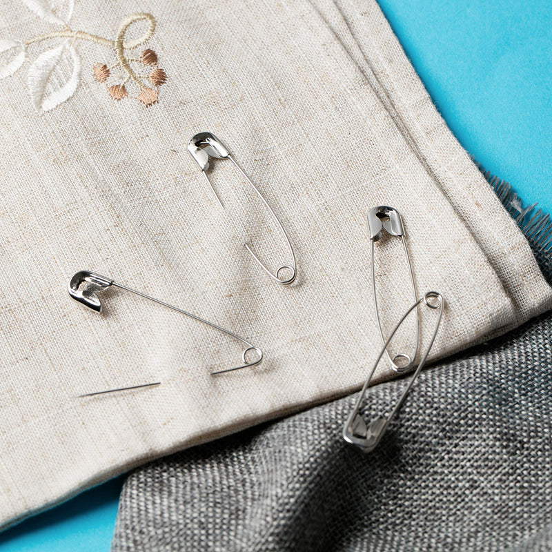 Mr. Pen Silver Safety Pins, 2.1 Inches, Pack of 200 - NewNest Australia