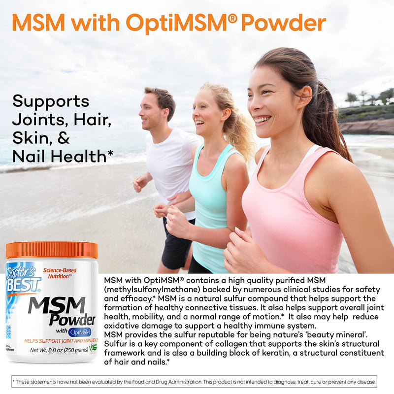 Powder with OptiMSM, Non-GMO 8.8 Ounce (Pack of 1) - NewNest Australia