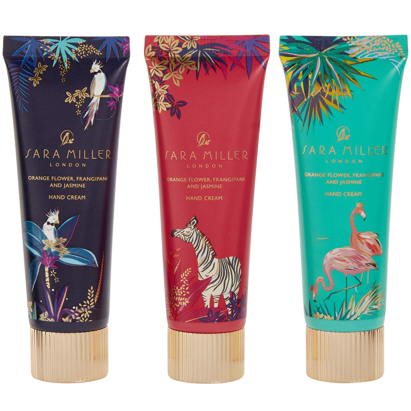 Sara Miller Tahiti Trilogy Hand Cream in Tin Box Gift Set, 260 g Hand Cream Tin - NewNest Australia