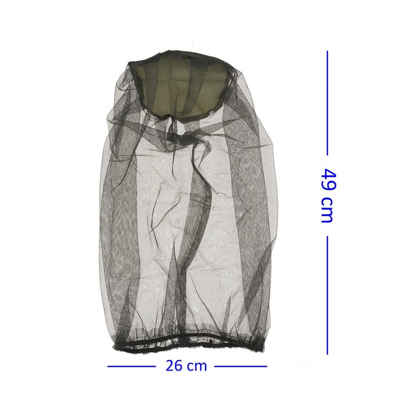 Kare & Kind Pack of 5 Head Net - Mosquito Net - Protects Face, Head, Neck from Bugs, Flies, Insects, Bees - Outdoor, Camping, Hiking, Trekking, Walking, Beekeeping, Gardening, Fishing - NewNest Australia