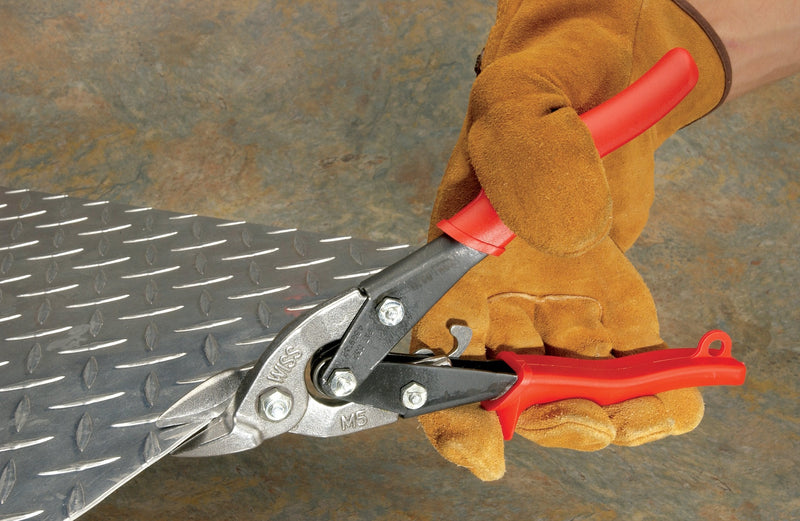 Crescent Wiss 9-1/4" Metalmaster Bulldog Snips - M5R , Red - NewNest Australia