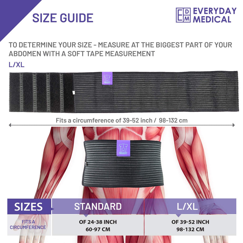 Everyday Medical Umbilical Hernia Bandage And Hernia Bandage | Adapts To You, Is Comfortable Even Sitting & Invisible Under Clothing | Slim Hernia Belt For Umbilical Hernia - NewNest Australia