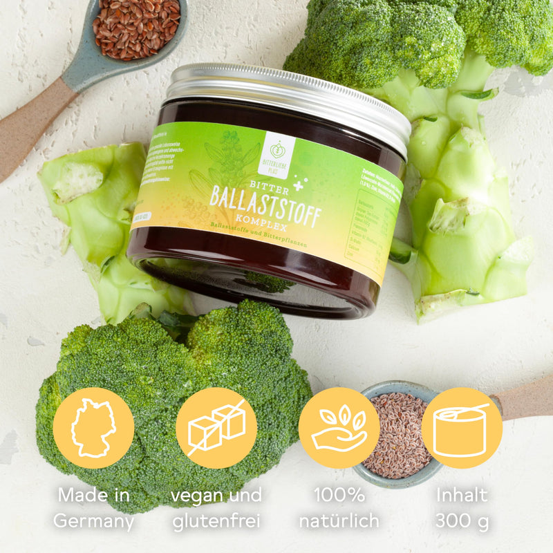 BitterLiebe fiber complex powder with inulin and psyllium for daily fiber intake - for healthy digestion and intestinal health 1 - NewNest Australia