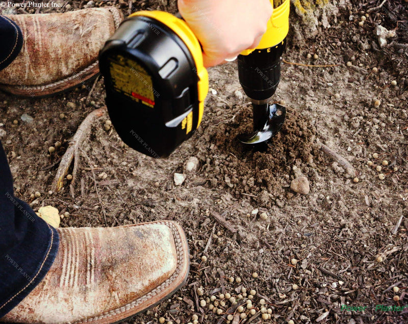 Power Planter 100% USA Made 2"x7" Container Planting & Grass Plug Auger - NewNest Australia