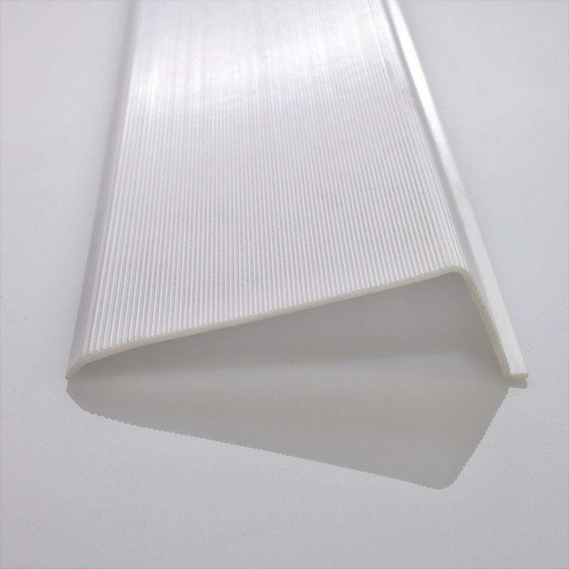 Beam Lighting 21” L-Shape Under Cabinet Light Cover Replacement | White Ribbed Acrylic Diffuser | 20-7/8” Length x 2-7/8” Width x 1” Height (Please Check The Size is Correct Before Ordering) - NewNest Australia