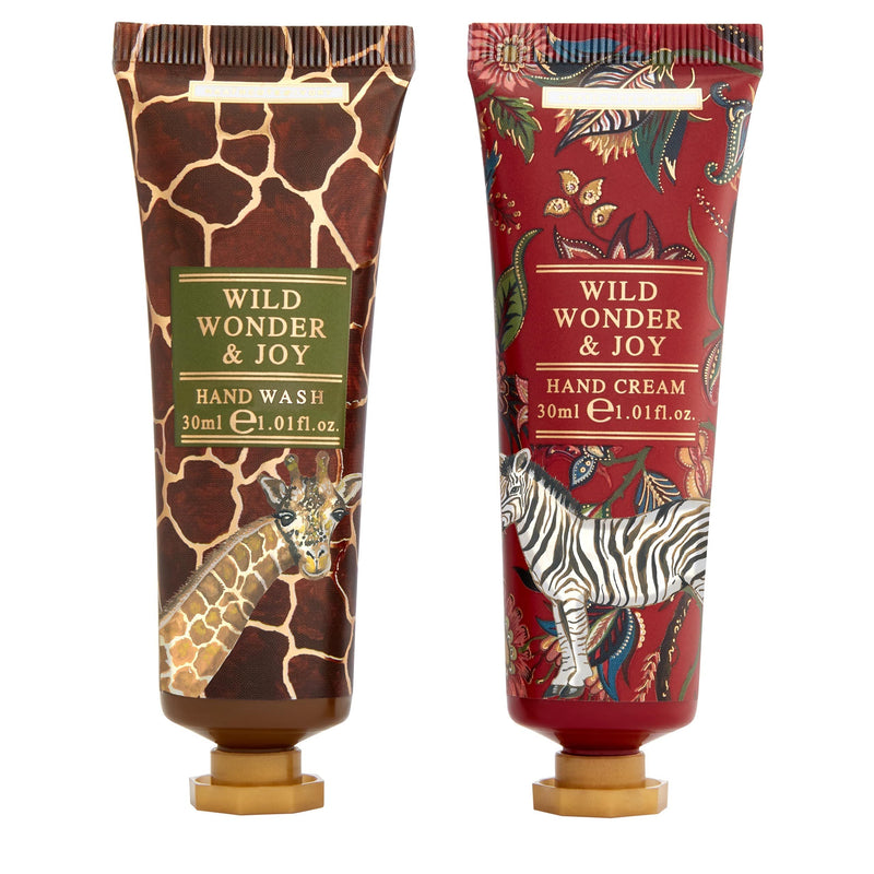 Heathcote & Ivory Wild Wonder & Joy Velvety Soft Handbag Essentials (With 30Ml Hand Cream And 30Ml Hand Wash) - NewNest Australia