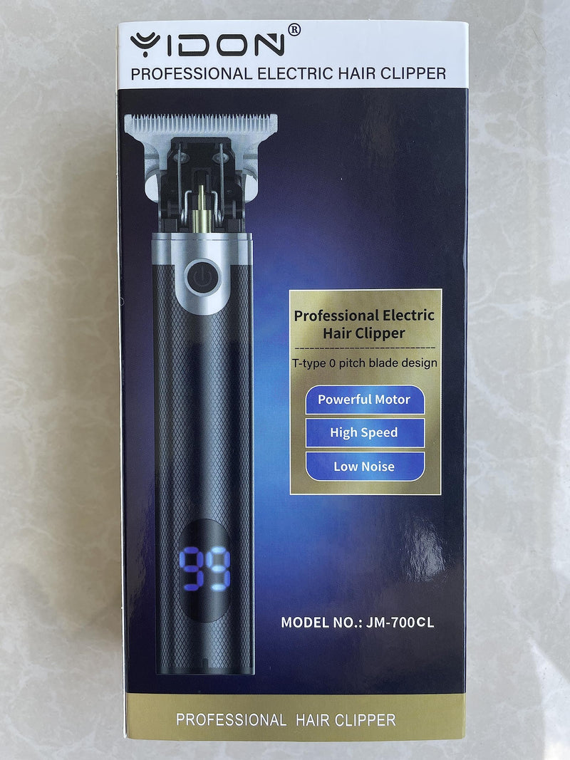 Professional Hair Trimmer, Beard Trimmer For Men, Hair Trimmer, Beard Trimmer, Men'S Razor, Men'S Electric, Rechargeable Lcd Display, T-Blade Trimmer, Cordless Long Hair Trimmer For Hairdressers - NewNest Australia