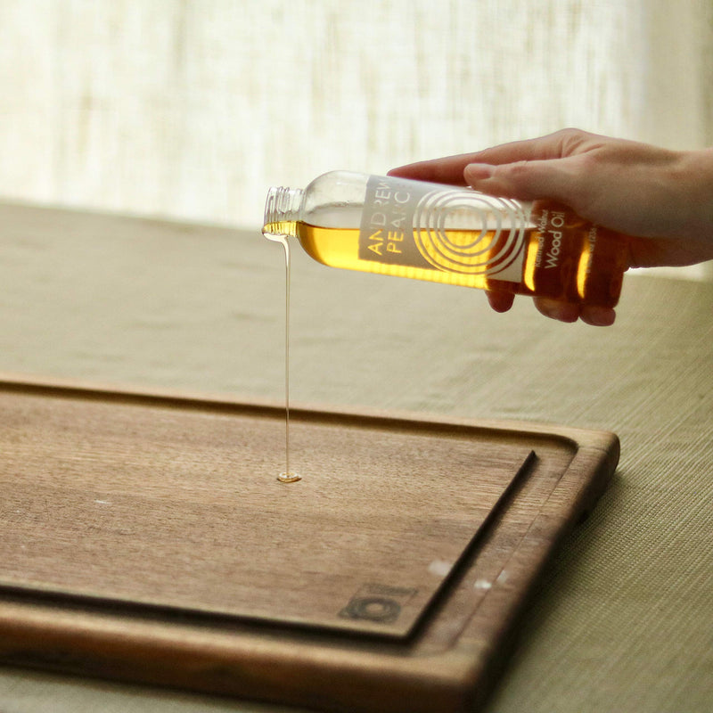 Andrew Pearce Premium Walnut Wood Oil Bowl Conditioner 8oz - Wooden Bowl and Cutting Board Oil - NewNest Australia