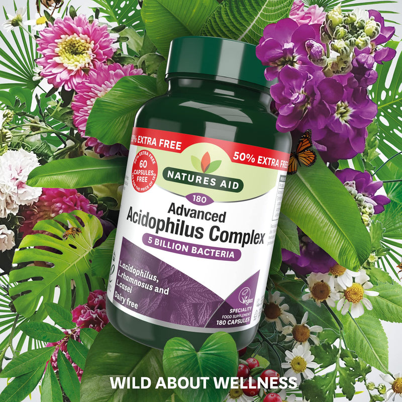 Acidophilus Complex 50mg 180 Capsules - NewNest Australia
