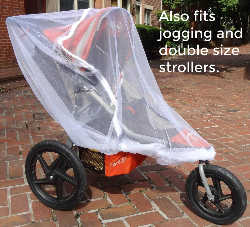 Baby Playpen Mosquito Net with Zippers, Premium Quality by Tedderfield, for Pack ‘n Play Playpens, Strollers, Easy Zip Access to Baby, Drawstring Base, Ideal Portable Bug Netting - NewNest Australia