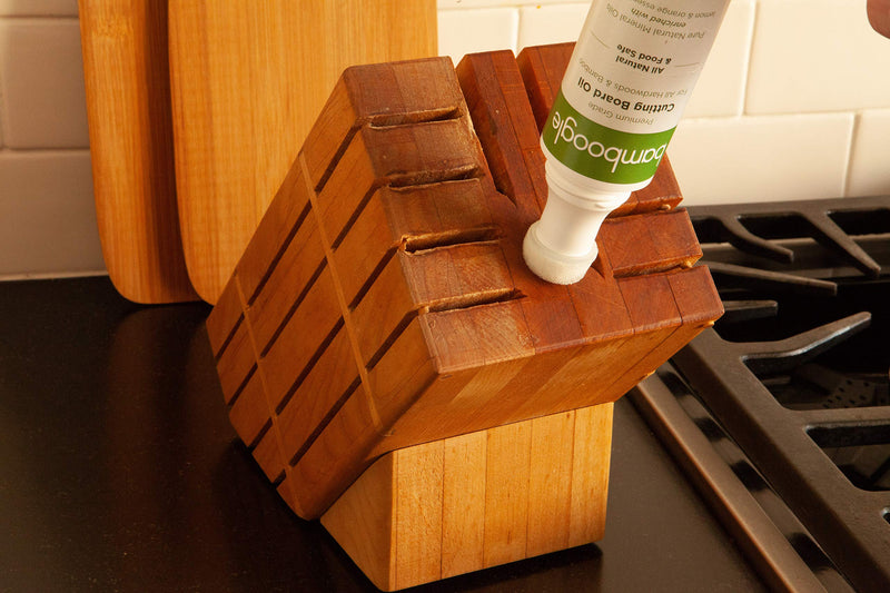 Bamboogle Butcher Block Mineral Oil - 2 Pack - No Mess Easy Applicator, white (VC2P-CBO-5) - NewNest Australia