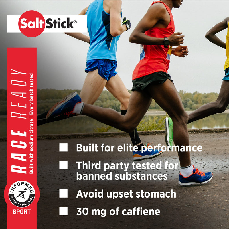 SaltStick Caps PLUS 100 salt & mineral capsules with electrolytes (sodium, potassium, calcium, magnesium), vitamin D3 and caffeine, 110 g - NewNest Australia