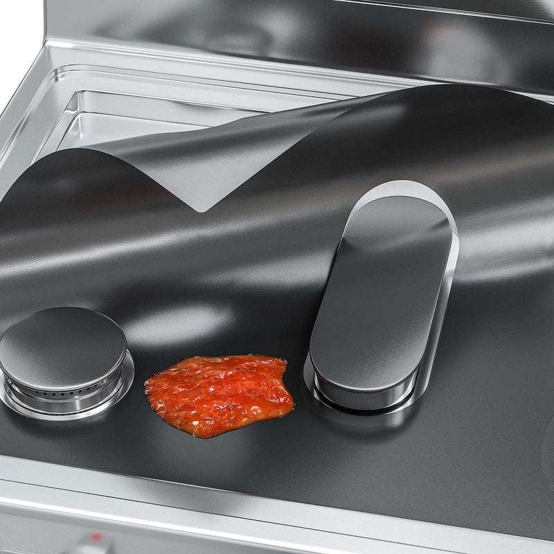 Skywin Reusable Gas Range Protectors - Non Stick Stove Protector for Gas Range - Washable Liner for Samsung Gas Range - NewNest Australia